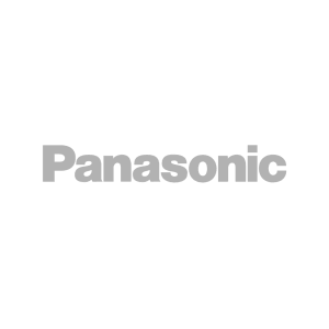 Panasonic logo in het grijs