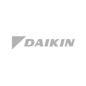 Daikin logo in het grijs