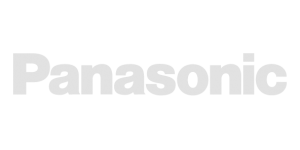 Panasonic logo in het grijs