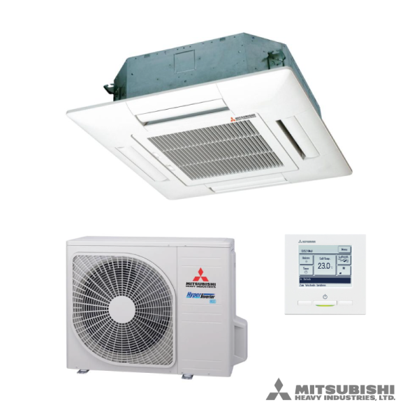 Mitsubishi Heavy FDTC 50 VH/SRC 50 ZSX-W3 – Cassette-unit – 5,0 kW – Inclusief paneel