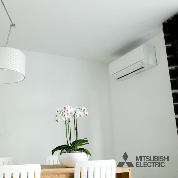 Mitsubishi Electric WDXH-HA40 VFK – Multi split – Wand-unit – 4,0 kW (met 2 binnen-units 2x 2,5 kW) + WiFi)