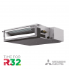 Mitsubishi Electric SSH kanaal-unit met r32 logo