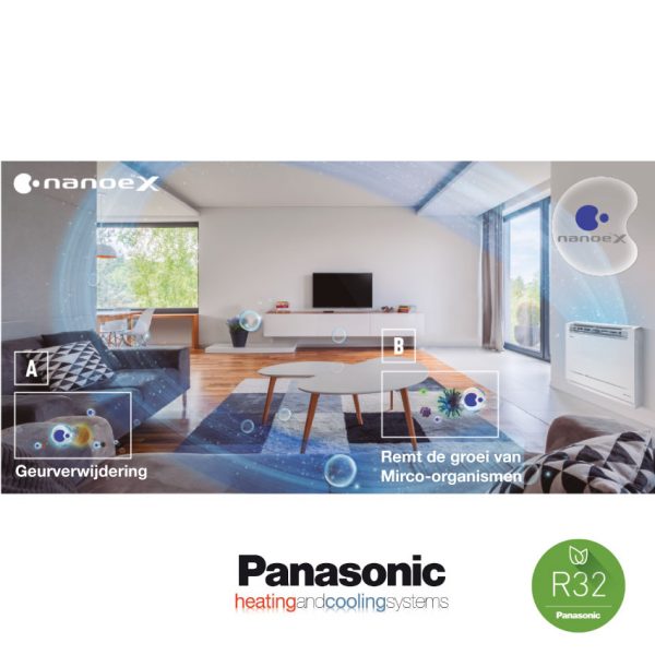 Panasonic KIT-Z35-UFE – Vloer-unit – 3,5 kW