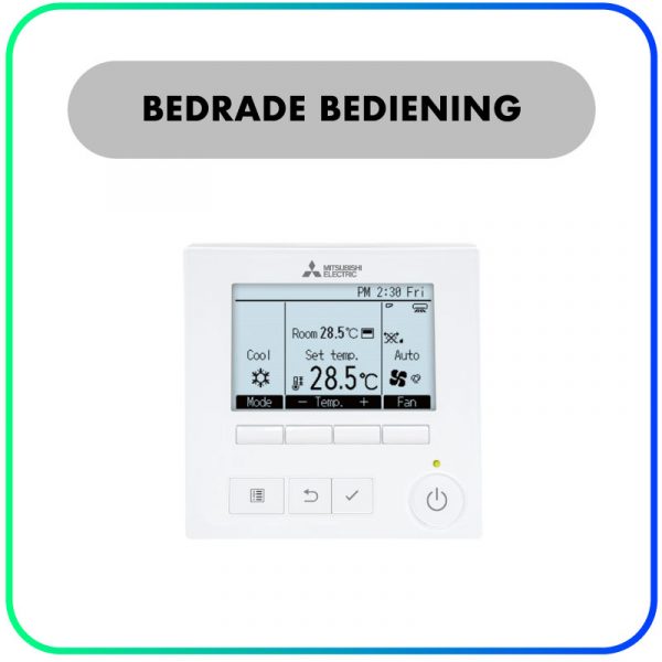 Bedrade bediening PAR-41 MAA Mitsubishi Electric