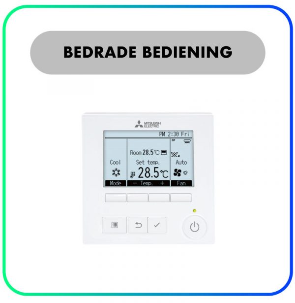 Mitsubishi-Electric-bedrade-bediening-PAR40MAA