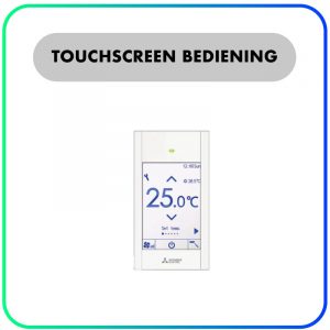 Touchscreen-bediening-PAR-CT01-MAA-Mitsubishi-Electric