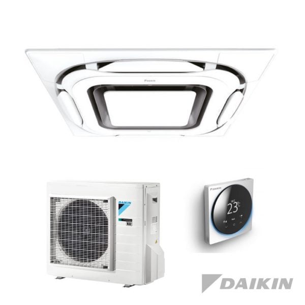 Daikin FCAG35B+RXM35R Cassette-unit – 3,5 kW – Designpaneel wit