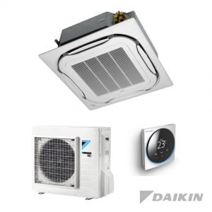 Daikin FCAHG125H+RZAG125NY1 Cassette-unit – 12,5 kW – Standaardpaneel wit