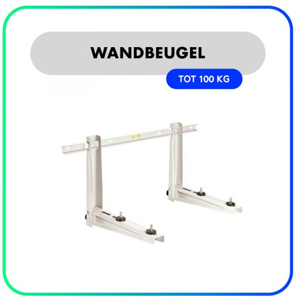 Rodigas-Wandbeugel-MS230-inschuif-rail-0,8m-420mm-100kg