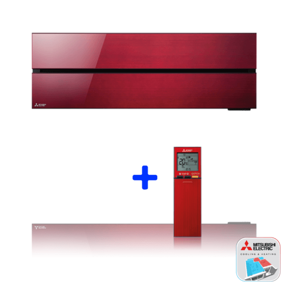 Mitsubishi-Electric-MSZ-LN-Wand-unit-Exclusief-buiten-unit-Ruby-red