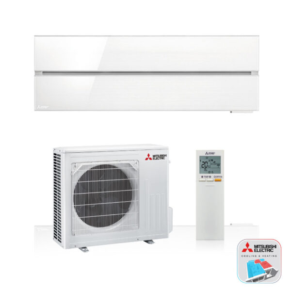 Mitsubishi Electric WSH-LN25i – Hyper heating – Wand-unit – 2,5 kW – Solid white