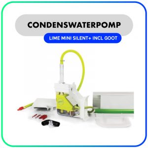 Condenswaterpomp Silent+ Mini Lime – Inclusief montage