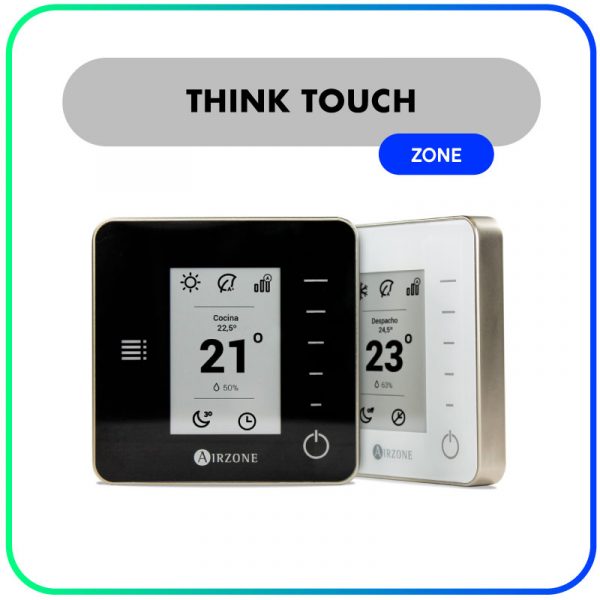 Think (touch) – Zonethermostaat AZCE6THINK (bedraad/draadloos) Airzone
