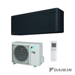 Daikin - Stylish - FTXA35BB+RXA35A - Wand-unit - 3,5 kW - Zwart