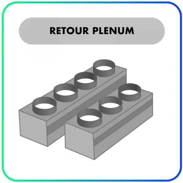 Retour plenum (aanzuig) Daikin – Inclusief filterluik – Op maat