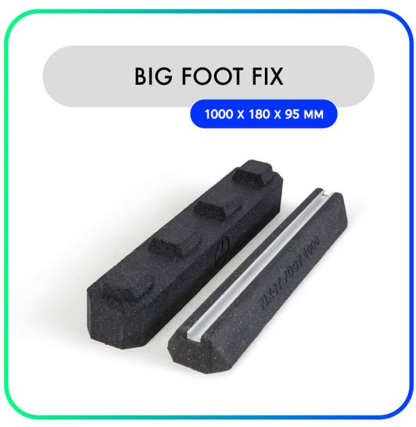 Big-Foot-Fix-it-balken-rubber-1000-x-180-x-95mm-Met-verhoging-(set-van-2)-