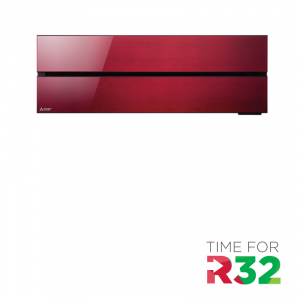 Mitsubishi Electric MSZ-LN25 VGR – Wand-unit – 2,5 kW – Ruby red – Exclusief buiten-unit
