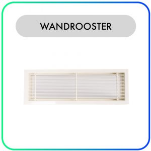 Wand-en-kanaalrooster