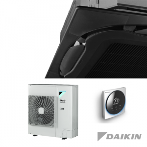 Daikin FCAG140B+RZASG140MY Cassette-unit – 14,0 kW – Standaardpaneel zwart