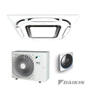 Daikin FCAHG100H+RZAG100NY1 Cassette-unit – 10,0 kW – Designpaneel wit
