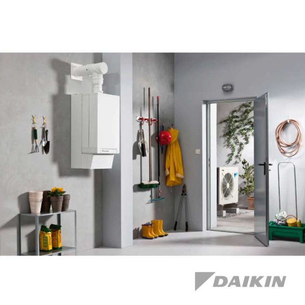 Daikin Altherma R Hybride EHYHBH05AV32 + EVLQ05CV3 + NHYKOMB33 – Lucht-water warmtepomp – 4,4 kW