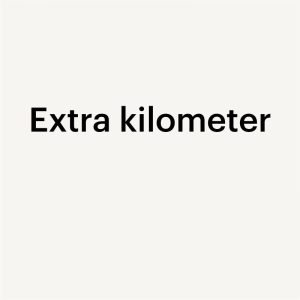 Extra-kilometer