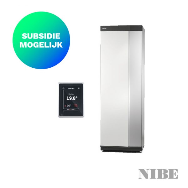 NIBE S-serie – S1255-6 – Water-water combi warmtepomp – 6,0 tot 8,0 kW – 180 liter