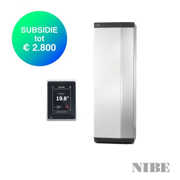 NIBE S-serie – S1255-6 PC – Water-water combi warmtepomp – 6,0 tot 8,0 kW