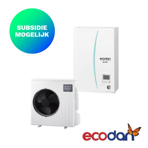 Mitsubishi Electric SH-M40V met Hydrobox – Lucht-water warmtepomp – 4,0 kW