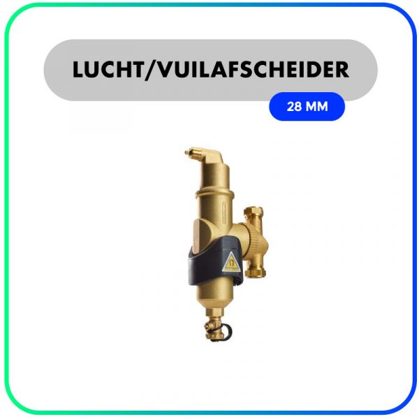 Spirotech SpiroCombi – lucht/vuilafscheider – 22mm – 28mm – 1 1/4″