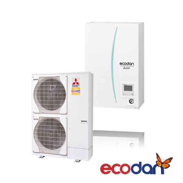 Mitsubishi Electric ZHR-230Y-D met Hydrobox – Lucht-water warmtepomp – 23,0 kW