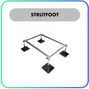 Strutfoot-Base-frame-1.000mmx1.300mmx250~450mm-700-kg