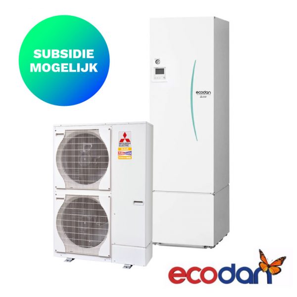 Mitsubishi Electric ZCR-140Y-300D Zubadan All-in-one – Lucht-water warmtepomp – 14,0 kW