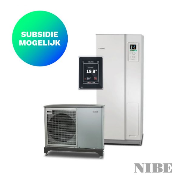 NIBE F2040-6 + VVM 225 – Lucht-water Monoblock warmtepomp – 6,8 kW