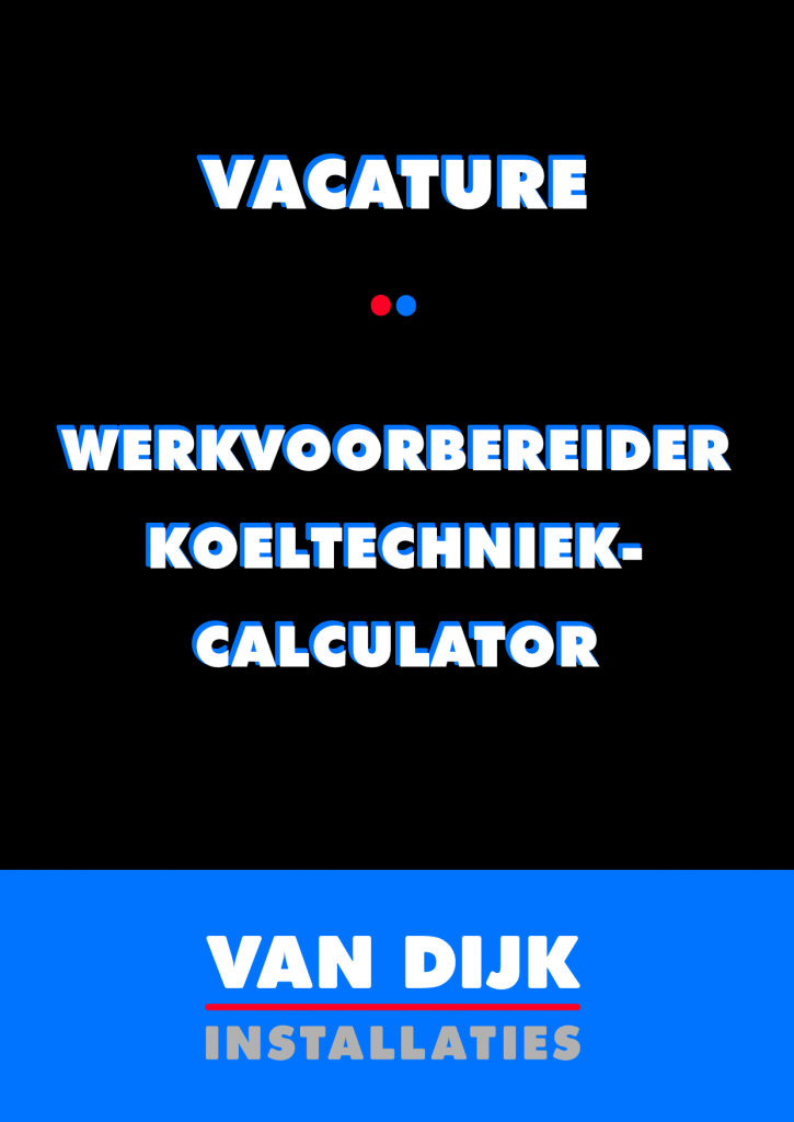 vacature_Werkvoorbereider Koeltechniek-Calculator