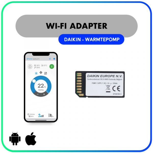 WiFi (WLAN-cartridge) Daikin – BRP069A78 (Warmtepompen)
