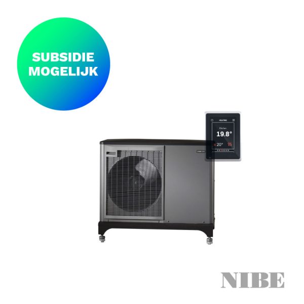 NIBE F2050-10 - Lucht-water Monoblock warmtepomp - 11,4 kW (met bediening)