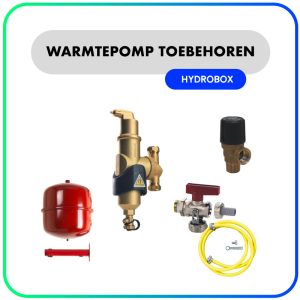 Warmtepomp-toebehoren-set-voor-Hydrobox-(Lucht-water)-(zonder-tapwater)