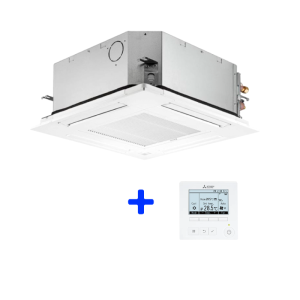 Mitsubishi Electric SLZ-M50 FA – Cassette-unit – 5,0 kW – Exclusief buiten-unit (bedraad bediening)