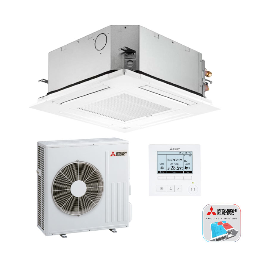 Mitsubishi-Electric-CSFH-M50i-Cassette-unit-5,0-kW-Bedrade-bediening Mitsubishi-Electric-CSFH-M50i-Cassette-unit-5,0-kW-Bedrade-bediening